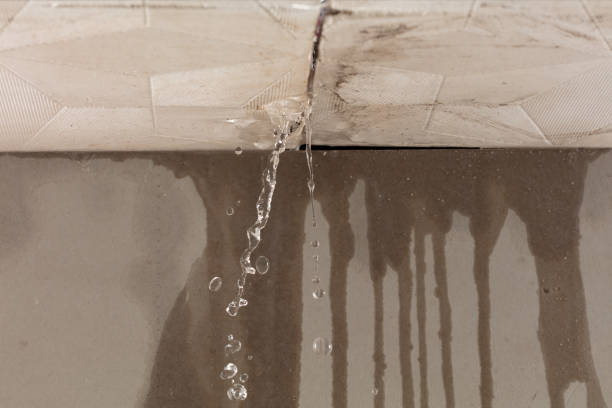 Professional Structural Drying technician working in Casco, ME